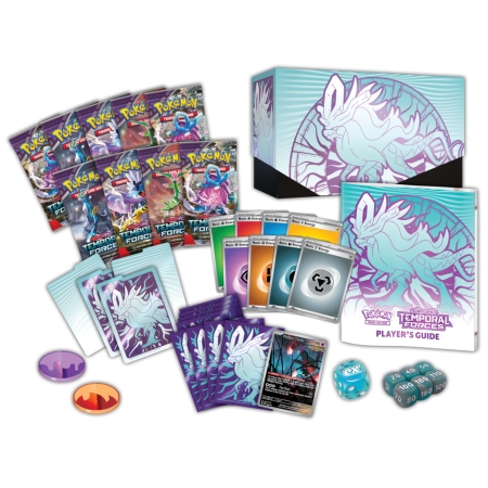POKEMON SV 05 Temporal Forces Elite  Trainer Box Niebieski